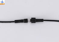 Çin Siyah M12 / M8 Kablo Montajı IP67 Su Geçirmez / Konnektör Kablosu Montajları şirket
