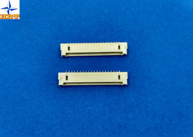 Çin 1.25mm Pitch right angle Wafer Connector, DF14 wire connector, side entry type shrouded header Fabrika