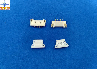 1.25mm Pitch usb Circuit Board Wire Connectors With Lock Structure PA66 / LCP Material