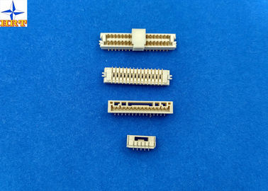 Çin 180 degree vertical SMT Wafer Connector with 1.25mm pitch brass pin PCB Connector Fabrika