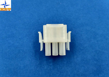 Çin 6.35mm Pitch Wire To Wire Connectors Triple Row PA66 Material Crimp type Power Connector Fabrika
