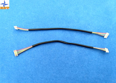 Çin 0.8mm pitch uyumlu SUR konnektörlü kablo demetleri Sıcak shrink sleeve&amp;#39;li IDC kablolar Tedarikçi