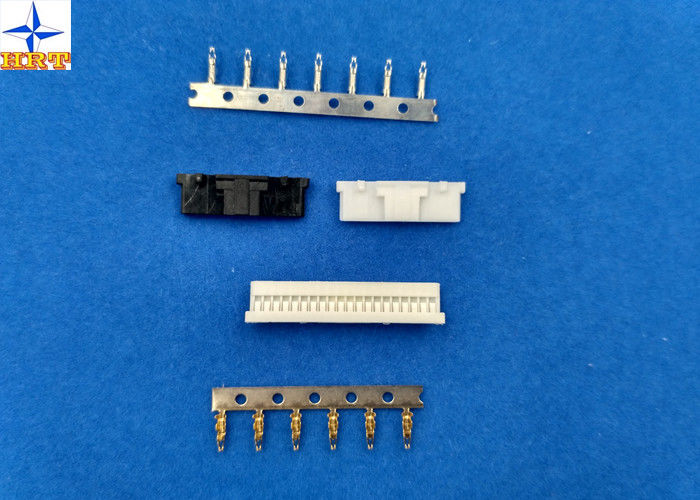 02P-20P Pitch 1.25mm Wire To Board Connector Single Row With Nylon66 / GF15%